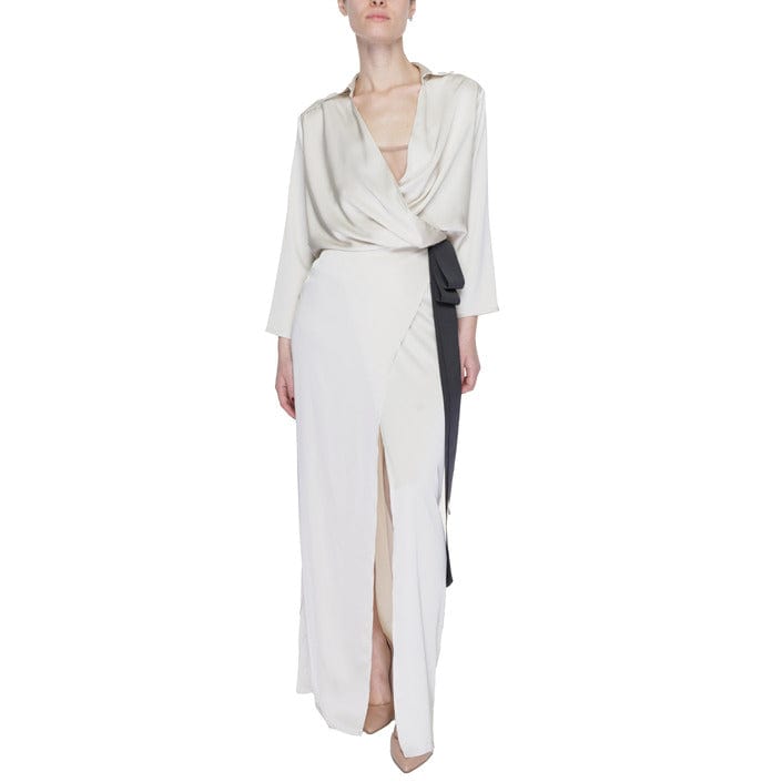 Sandro Ferrone Clothing Dresses Beige / 40 Sandro Ferrone Women Dress