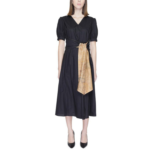 Alviero Martini Prima Classe Clothing Dresses Black / 40 Alviero Martini Prima Classe  Women Dress