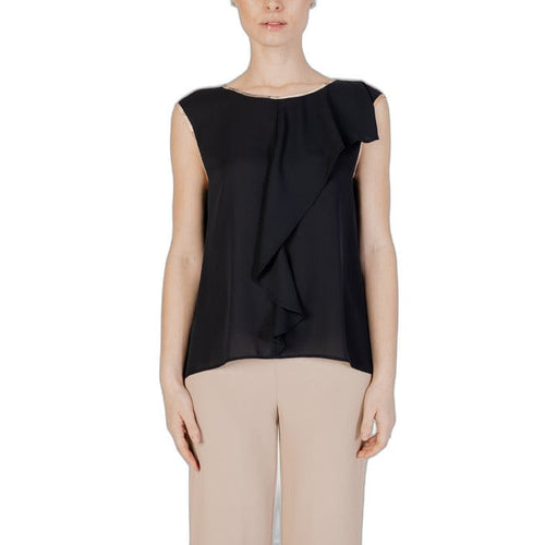 Alviero Martini Prima Classe Clothing Tops Black / 44 Alviero Martini Prima Classe  Women Top