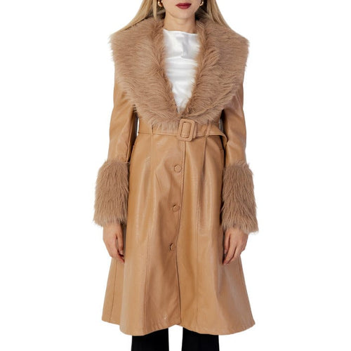 Aniye By Clothing Jackets Beige / 38 Aniye By Long Fur Sleeves Women Coates Jacket