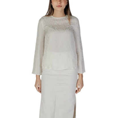 Armani Exchange Clothing Blouse Beige / XS Armani Exchange  Women Blouse