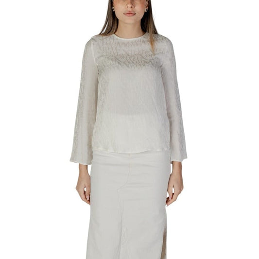 Armani Exchange Clothing Blouse Beige / XS Armani Exchange  Women Blouse