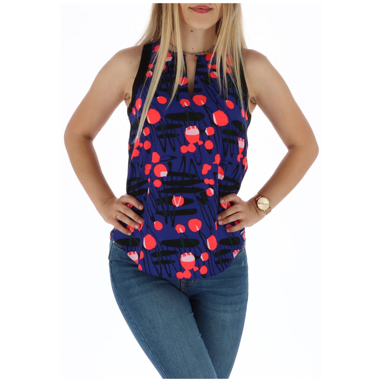 Armani Exchange Clothing Tops Blue / XS Armani Exchange Women Top