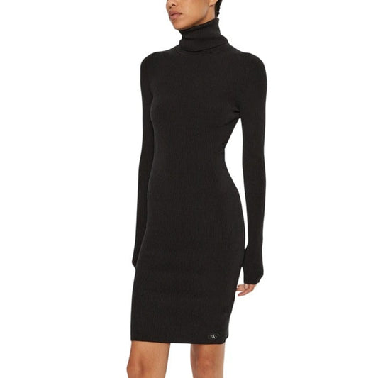 Calvin Klein Jeans Clothing Dresses Black / S Calvin Klein Jeans  Women Dress