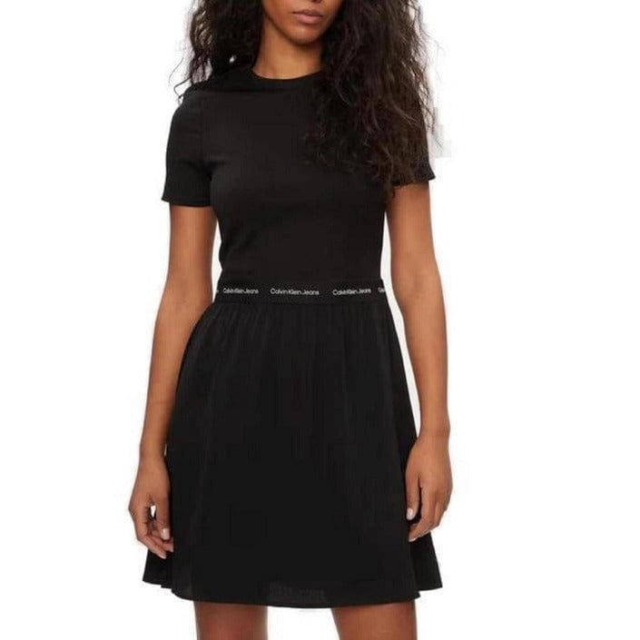 Calvin Klein Jeans Clothing Dresses Black / XS Calvin Klein Jeans  Women Dress