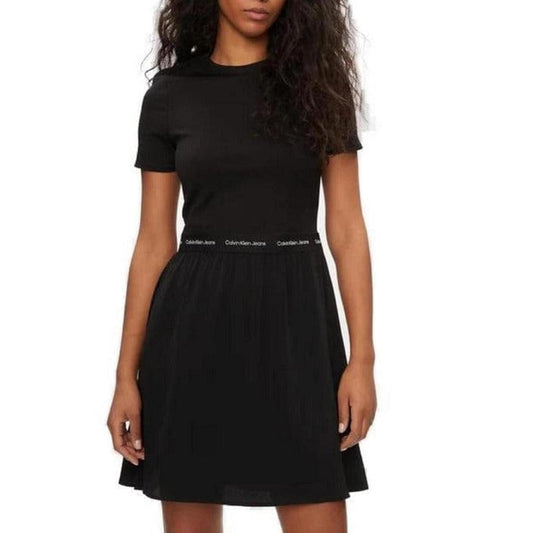 Calvin Klein Jeans Clothing Dresses Black / XS Calvin Klein Jeans  Women Dress