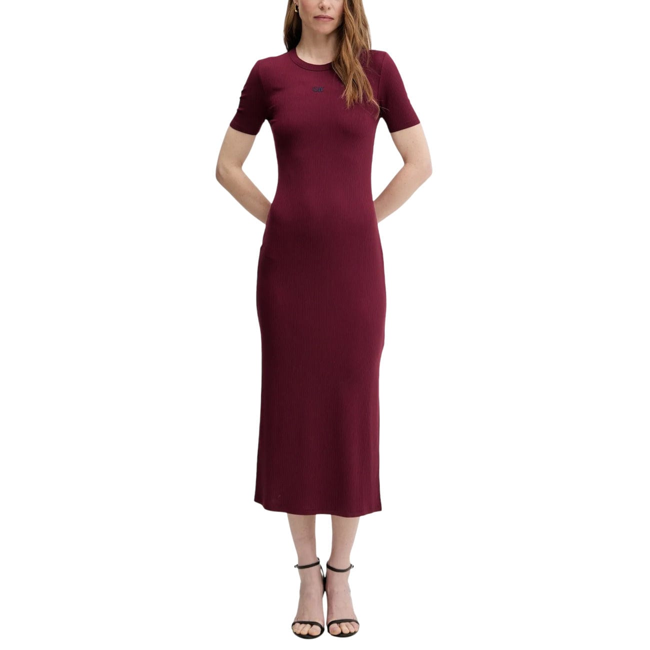 Calvin Klein Jeans Clothing Dresses Bordeaux / XS Calvin Klein Jeans Women Party Dress