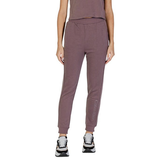 Calvin Klein Sport Clothing Trousers Purple / S Calvin Klein Sport  Women Trousers