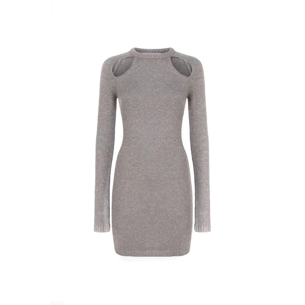 Chiara Ferragni Clothing Dresses Grey / S Chiara Ferragni Casual Midi Women Dress