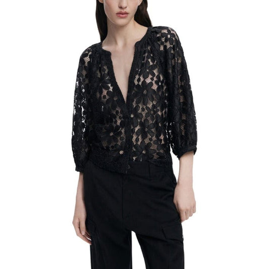 Desigual Clothing Blouse Black / XS Desigual  Women Blouse