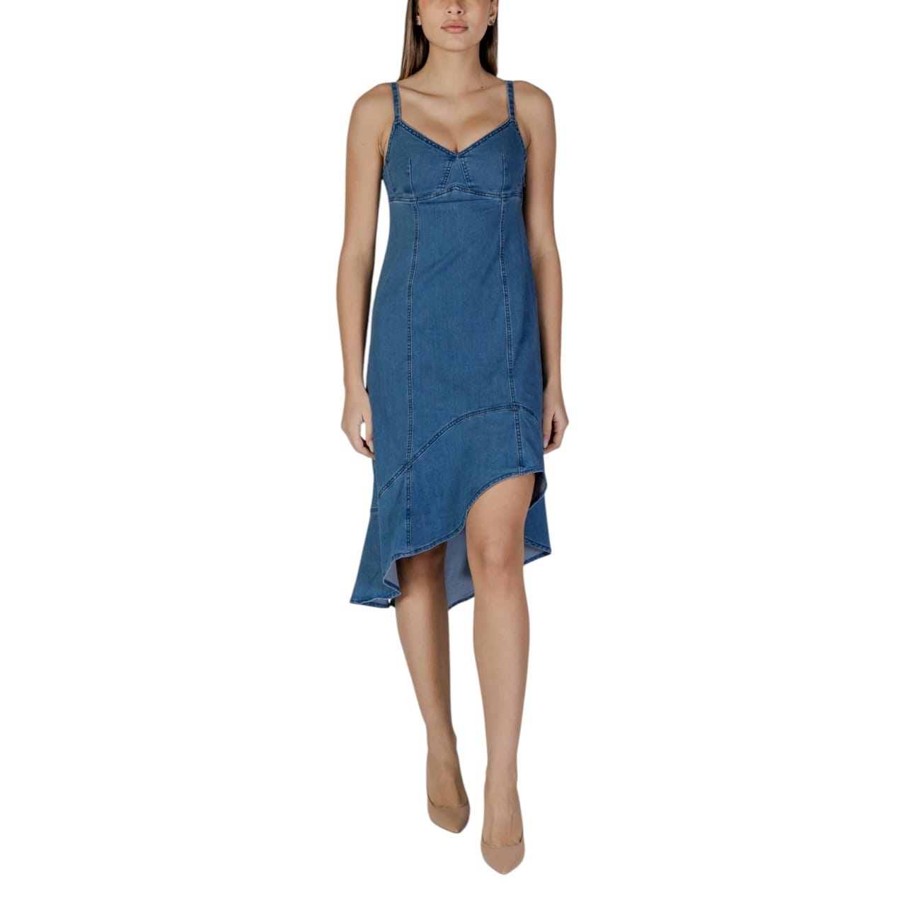 Desigual Clothing Dresses Blue / L Desigual  Women Dress