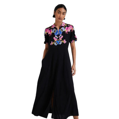Desigual Clothing Dresses Black / S Desigual  Women Dress