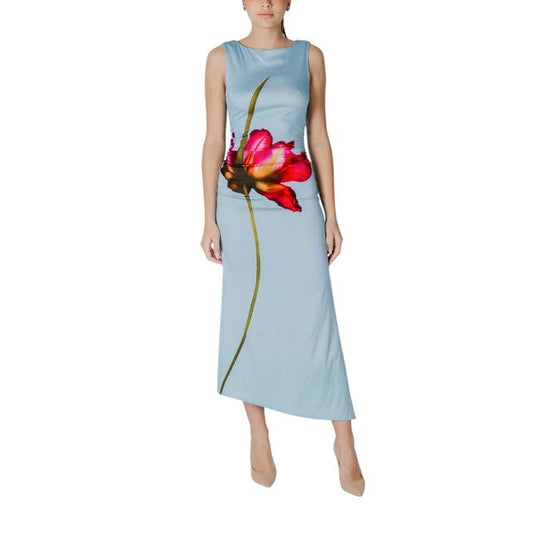 Desigual Clothing Dresses Light Blue / XS Desigual  Women Dress