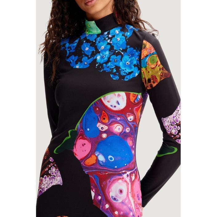 Desigual Clothing Dresses Black / S Desigual  Women Dress