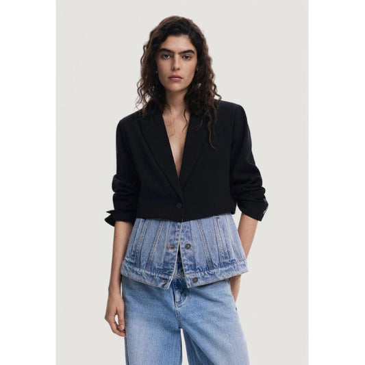 Desigual Clothing Jackets Black / XS Desigual  Women Jacket