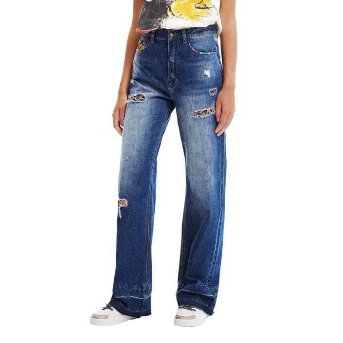 Desigual Clothing Jeans Blue / 34 Desigual  Women Jeans