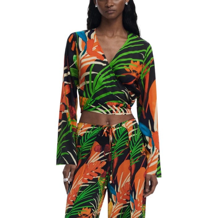 Desigual Summer Tops For Women Floral Design Women Tops