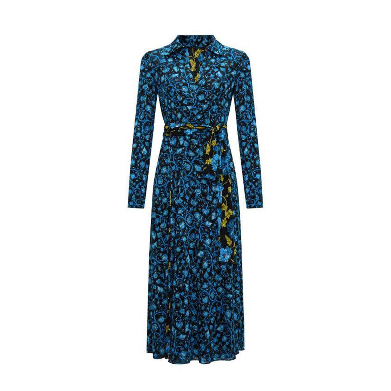 Diane Von Furstenberg Clothing Dresses Blue / XS Diane Von Furstenberg Women Dress