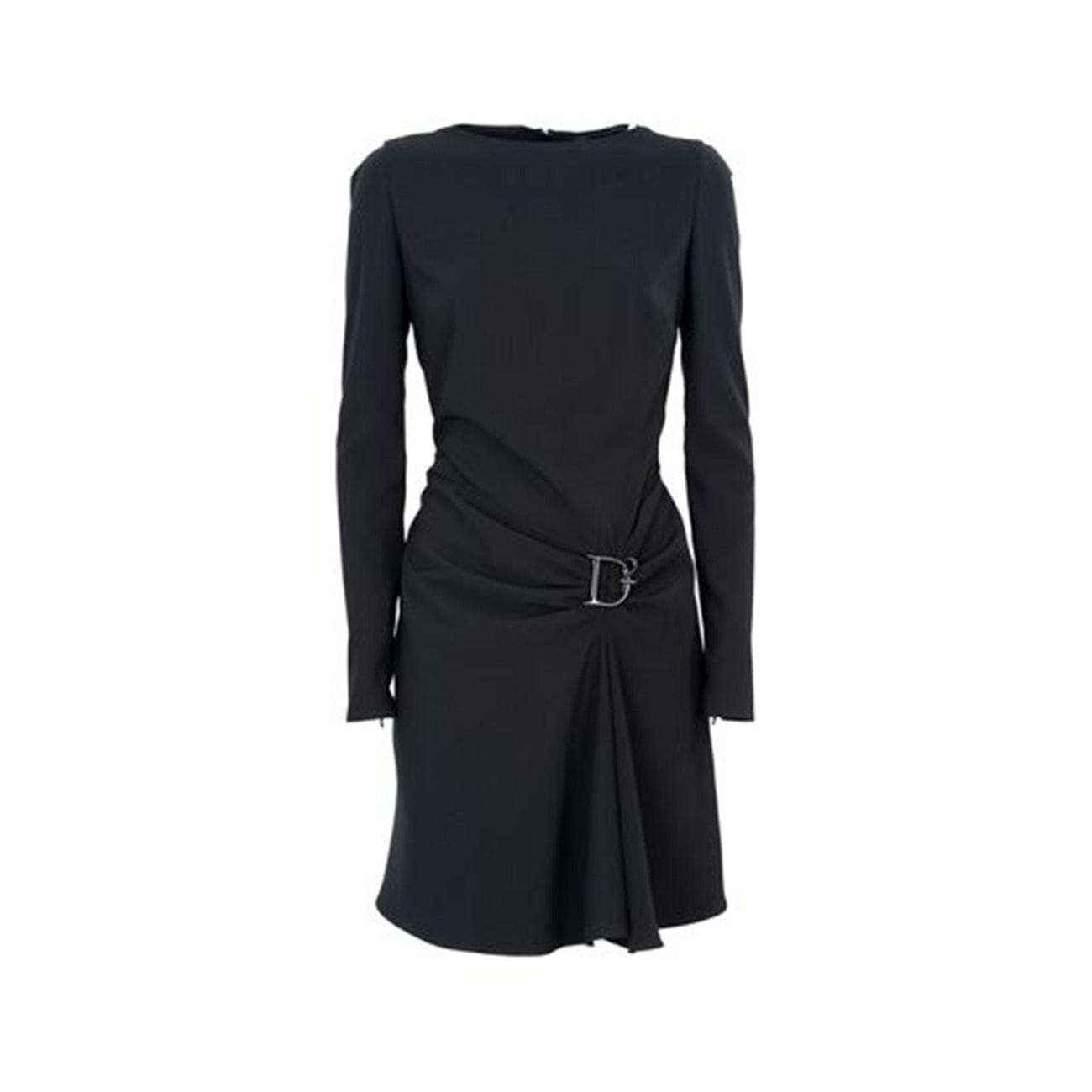 Dsquared2 Clothing Dresses Black / 40_IT Dsquared2 Black Party Women Dress