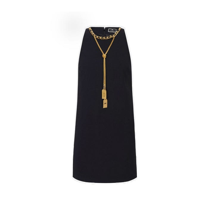 Elisabetta Franchi Clothing Blouse Black / 48_IT Elisabetta Franchi Women Black Up Blouse