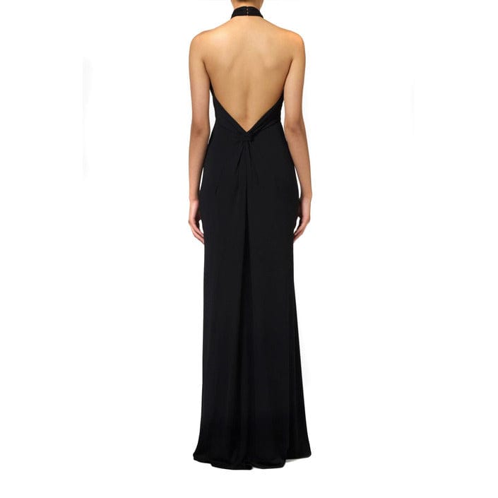 Elisabetta Franchi Clothing Dresses Elisabetta Franchi Black Party Dresses For Women Long Dress