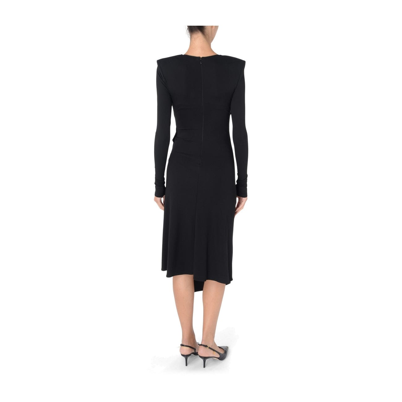 Elisabetta Franchi Clothing Dresses Black / 40_IT Elisabetta Franchi Black Party Women Dress