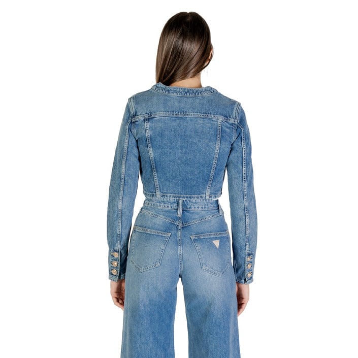 Guess Clothing Jackets Guess Light Blue Women Jacket