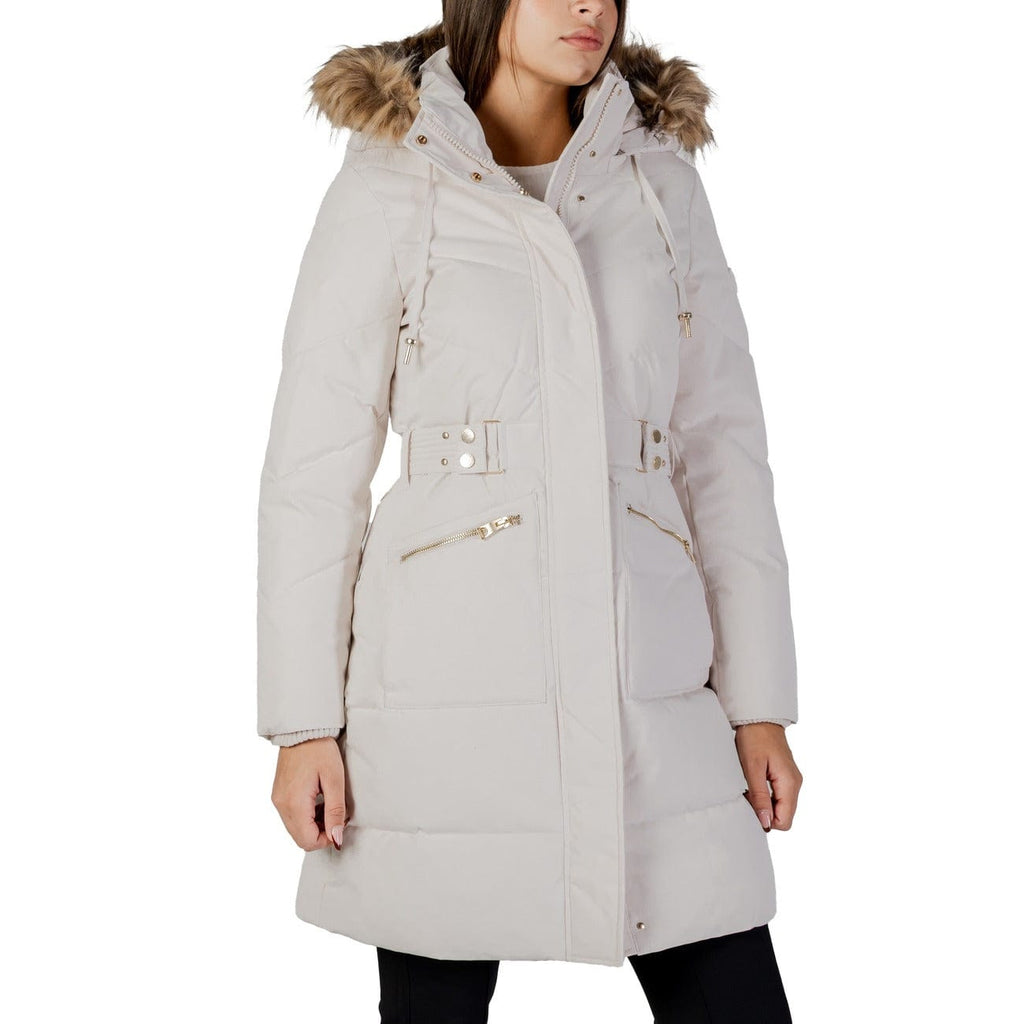 Guess Clothing Jackets Guess White Winter Women Jacket