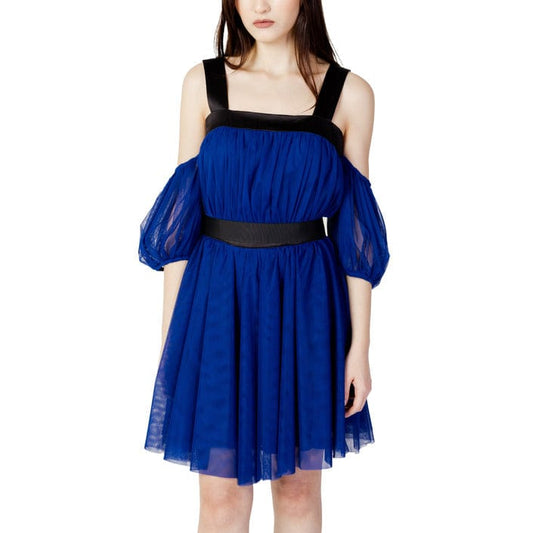 Hanny Deep Clothing Dresses Blue / 42 Hanny Deep  Women Dress
