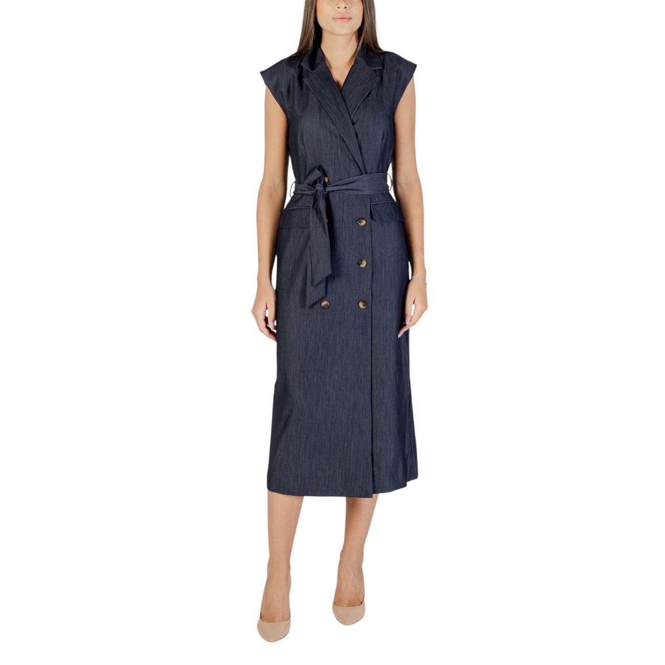 Ichi Clothing Dresses Blue / 34 Ichi Black Dresses For Women Party Dress