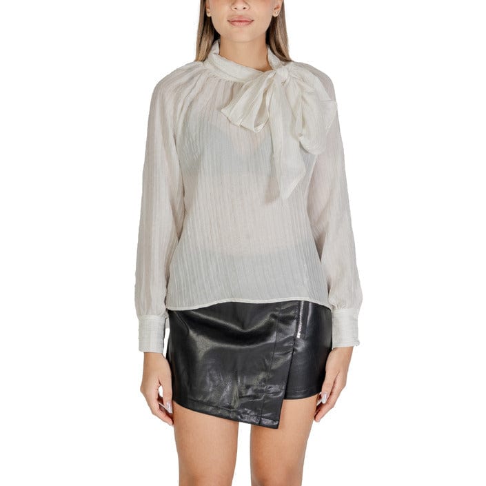 Jacqueline De Yong Clothing Blouse White / S Jacqueline De Yong  Women Blouse