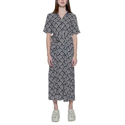 Jacqueline De Yong Clothing Dresses Beige / S Jacqueline De Yong  Women Dress