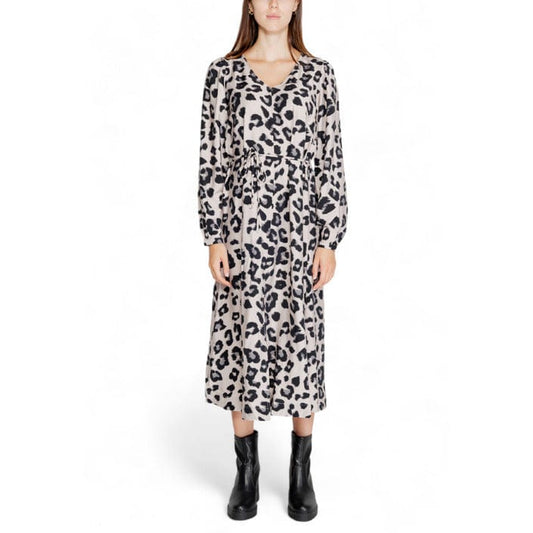 Jacqueline De Yong Clothing Dresses Grey / S Jacqueline De Yong  Women Dress