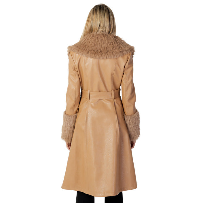Aniye By Long Fur Sleeves Women Coates Jacket