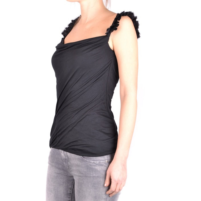 Dsquared Summer Tops Women Black Top