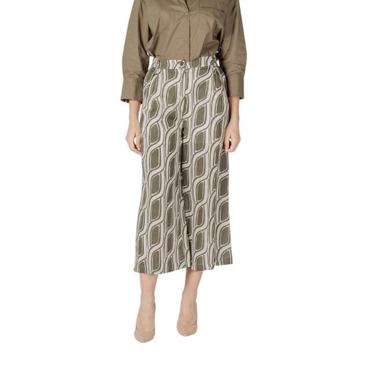 Liu Jo Clothing Trousers Green / 40 Liu Jo  Women Trousers