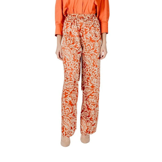 Liu Jo Clothing Trousers Orange / 38 Liu Jo  Women Trousers