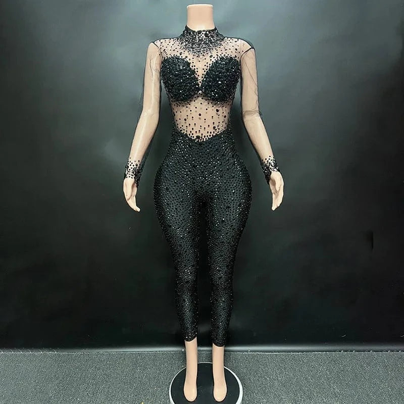 Missheko Rhinestone Jumpsuit.