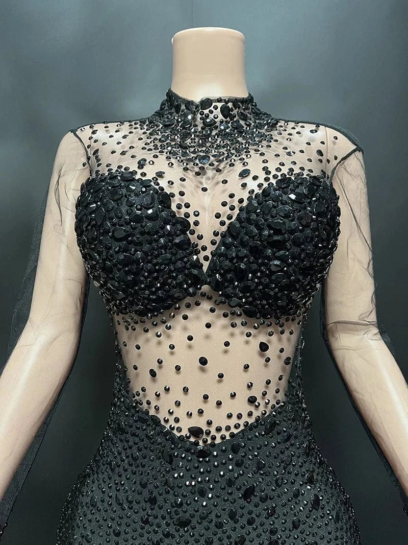 Missheko Rhinestone Jumpsuit.