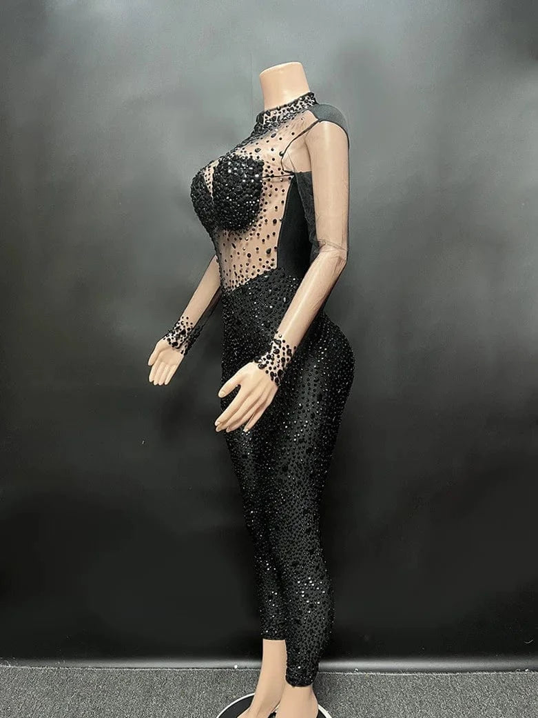 Missheko Rhinestone Jumpsuit.