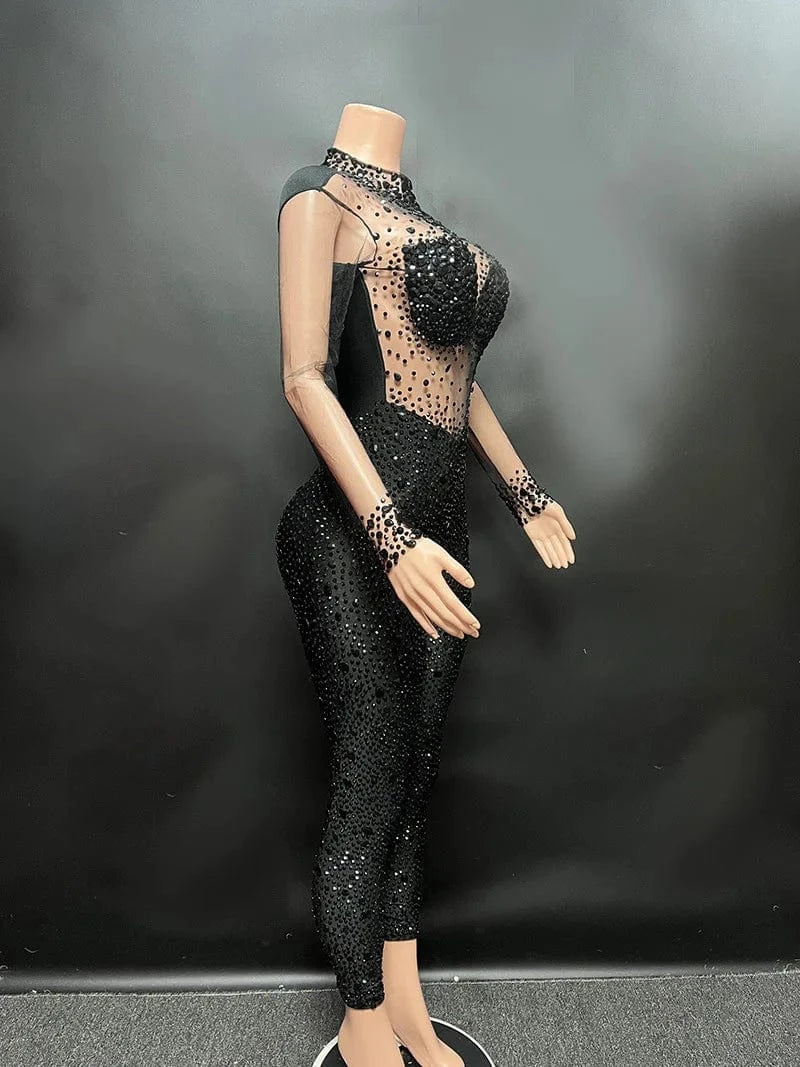 Missheko Rhinestone Jumpsuit.