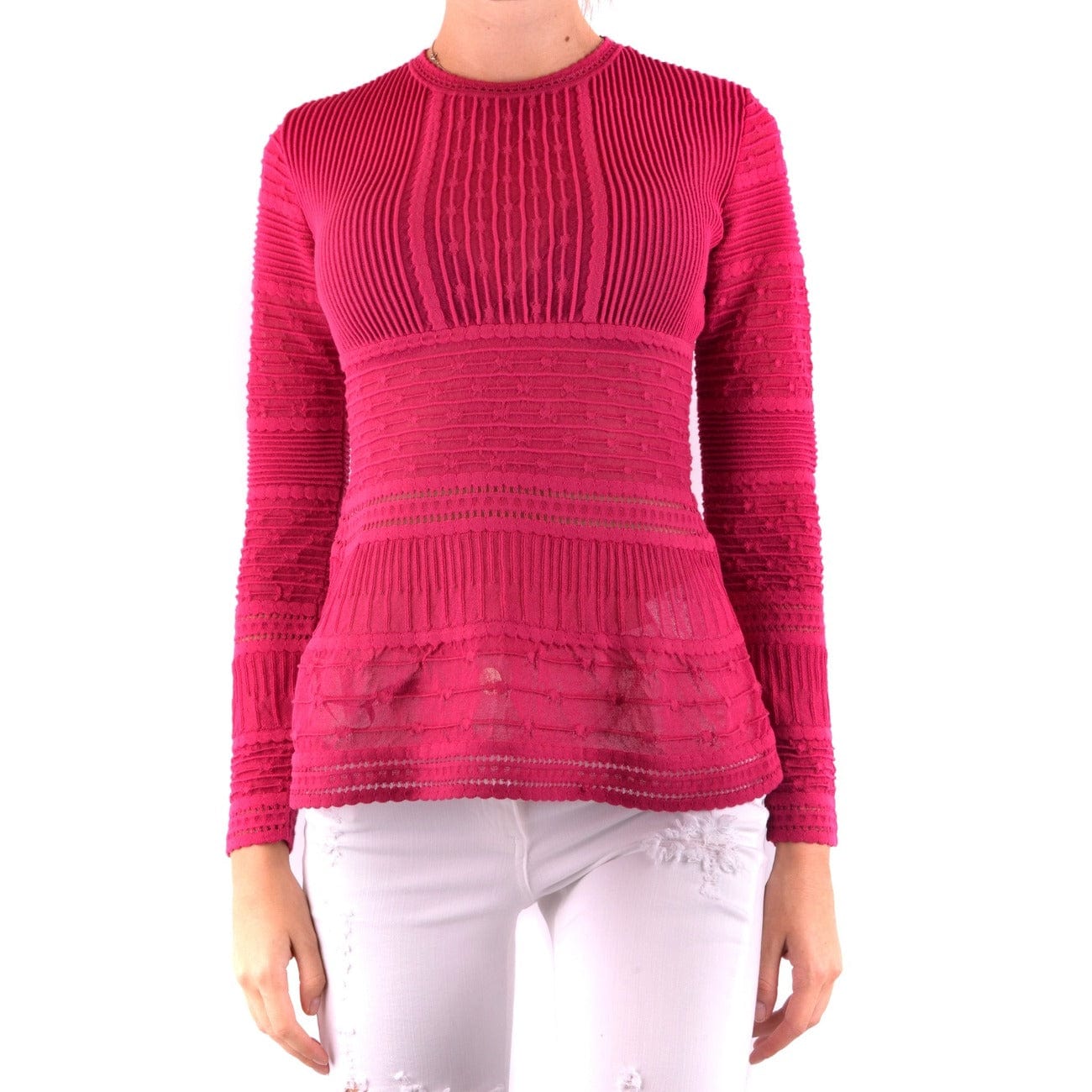 Missoni Red Long Sleeve Women Blouse