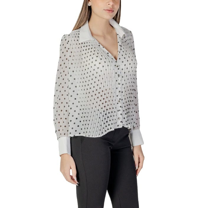 Morgan De Toi Clothing Blouse Morgan De Toi Dressy White Blouses Long Sleeve Women Blouse