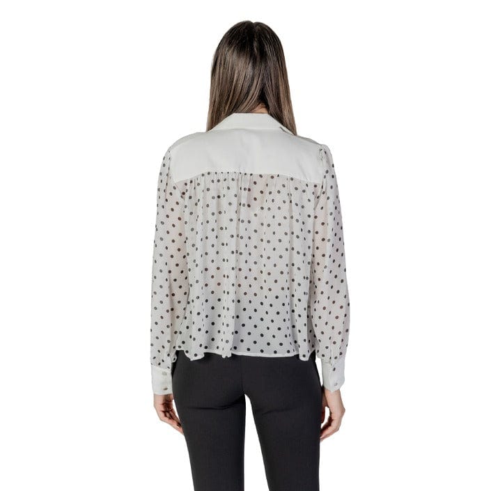 Morgan De Toi Clothing Blouse Morgan De Toi Dressy White Blouses Long Sleeve Women Blouse