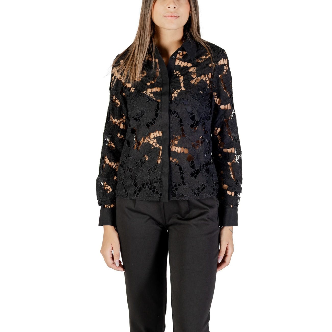 Morgan De Toi Clothing Blouse Black / 34 Morgan De Toi Women Blouse