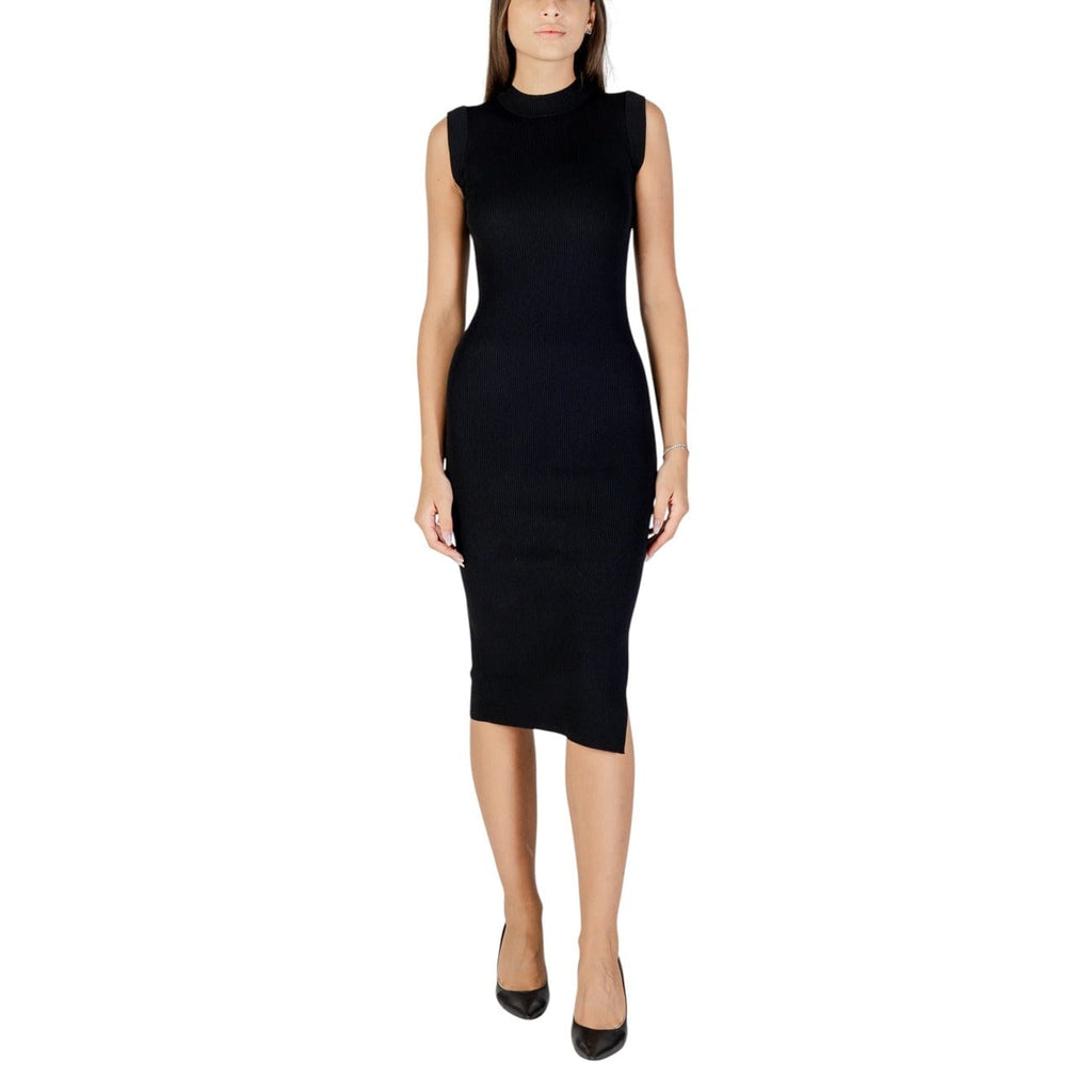 Morgan De Toi Clothing Dresses Black / XS Morgan De Toi  Women Black Dress