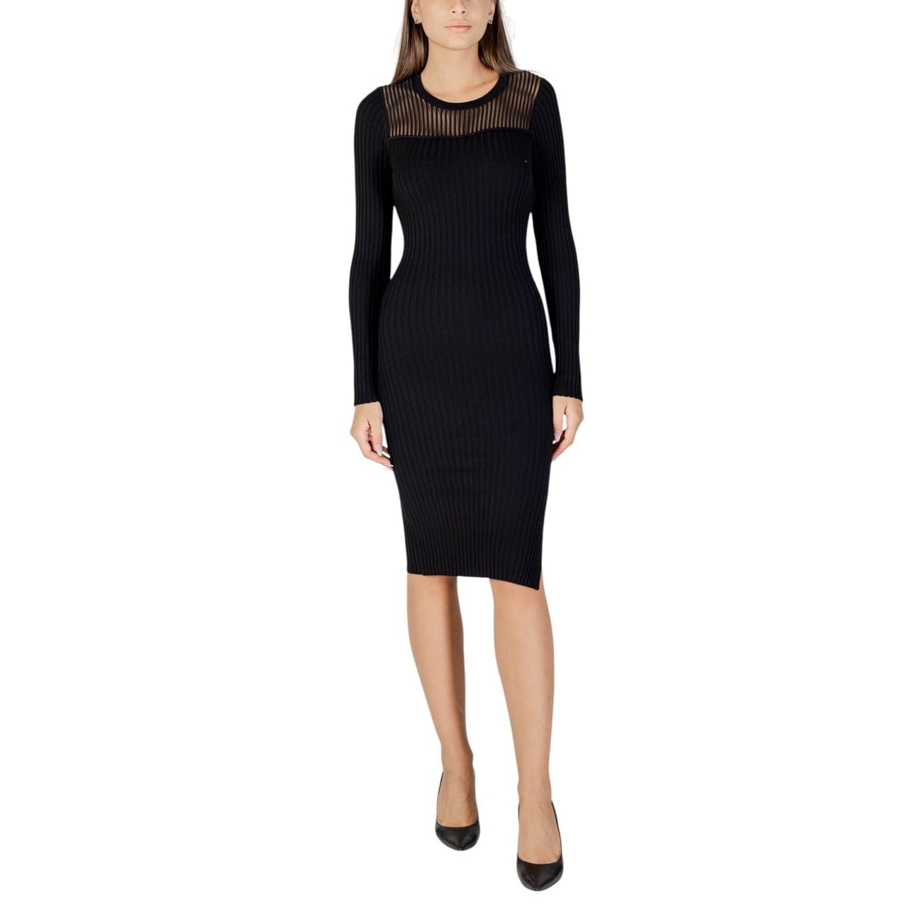 Morgan De Toi Clothing Dresses Black / XS Morgan De Toi Women Dress