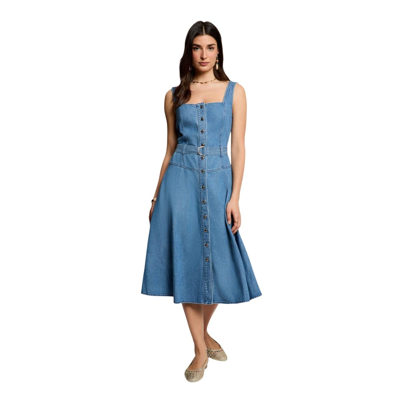 Morgan De Toi Clothing Dresses Blue / 36 Morgan De Toi Women Dress