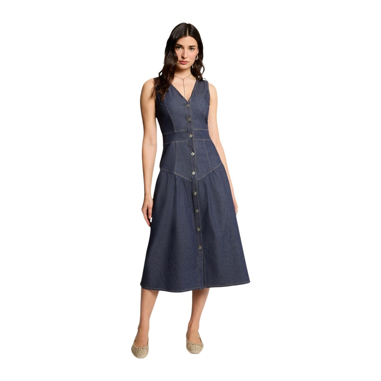 Morgan De Toi Clothing Dresses Blue / 34 Morgan De Toi  Women Dress
