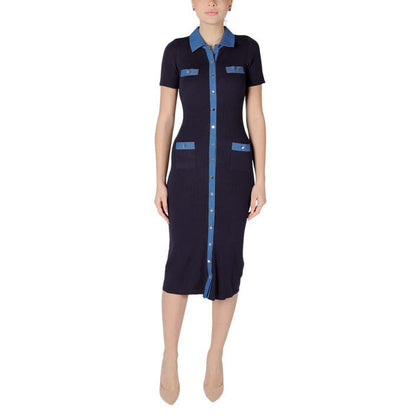 Morgan De Toi Clothing Dresses Blue / XS Morgan De Toi  Women Dress